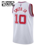 Maillot NBA Houston Rockets Jabari Smith Jr Nike 2025-26 City Edition Blanc Swingman - Enfant